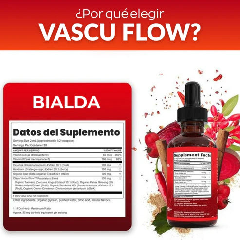 CAYENNE+VASCU FLOW: Desata tu máximo potencial💪✨ fisico, mental y sexual