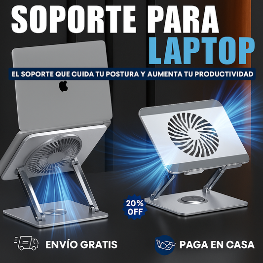 SOPORTE REFRIGERANTE PARA LAPTOP